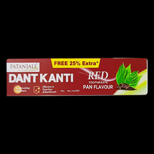 Patanjali Dant Kanti Pan Flavour Red Toothpaste